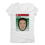 Womens Women's V-Neck White