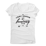 Womens Women's V-Neck White