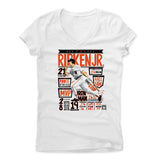 Womens Women's V-Neck White