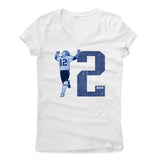 Womens Women's V-Neck White