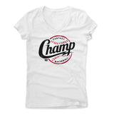 Womens Women's V-Neck White