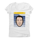 Womens Women's V-Neck White
