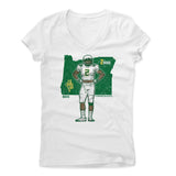 Womens Women's V-Neck White
