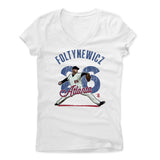 Womens Women's V-Neck White