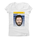Womens Women's V-Neck White