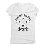 Womens Women's V-Neck White
