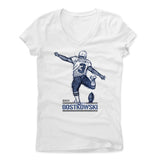 Womens Women's V-Neck White