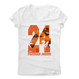 Womens Women's V-Neck White