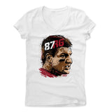 Womens Women's V-Neck White
