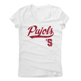 Womens Women's V-Neck White