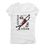 Womens Women's V-Neck White