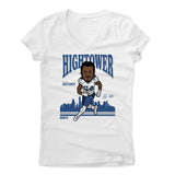 Womens Women's V-Neck White
