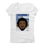 Womens Women's V-Neck White