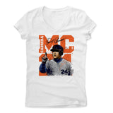 Womens Women's V-Neck White