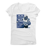 Womens Women's V-Neck White