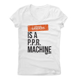 Womens Women's V-Neck White