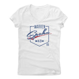 Womens Women's V-Neck White