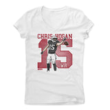 Womens Women's V-Neck White