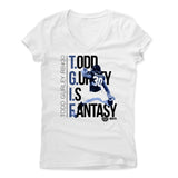 Womens Women's V-Neck White