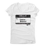 Womens Women's V-Neck White