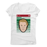 Womens Women's V-Neck White