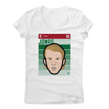 Womens Women's V-Neck White