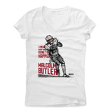 Womens Women's V-Neck White