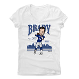 Womens Women's V-Neck White