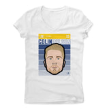 Womens Women's V-Neck White