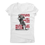 Womens Women's V-Neck White
