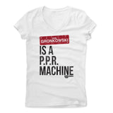 Womens Women's V-Neck White