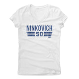 Womens Women's V-Neck White