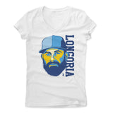 Womens Women's V-Neck White