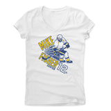Womens Women's V-Neck White