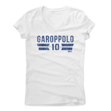 Womens Women's V-Neck White