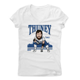 Womens Women's V-Neck White