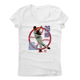 Womens Women's V-Neck White
