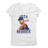 Womens Women's V-Neck White