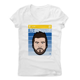Womens Women's V-Neck White