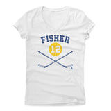 Womens Women's V-Neck White