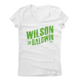 Womens Women's V-Neck White