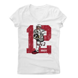 Womens Women's V-Neck White