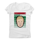 Womens Women's V-Neck White