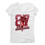 Womens Women's V-Neck White