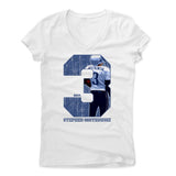 Womens Women's V-Neck White