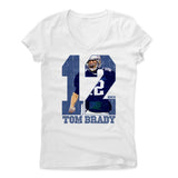 Womens Women's V-Neck White