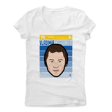 Womens Women's V-Neck White