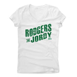 Womens Women's V-Neck White