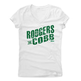 Womens Women's V-Neck White