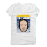 Womens Women's V-Neck White